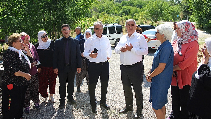 Tarım il müdürü, ağın kadınları tarımsal kalkınma Kooperatifi'ne geçmiş olsun ziyareti gerçekleştirdi