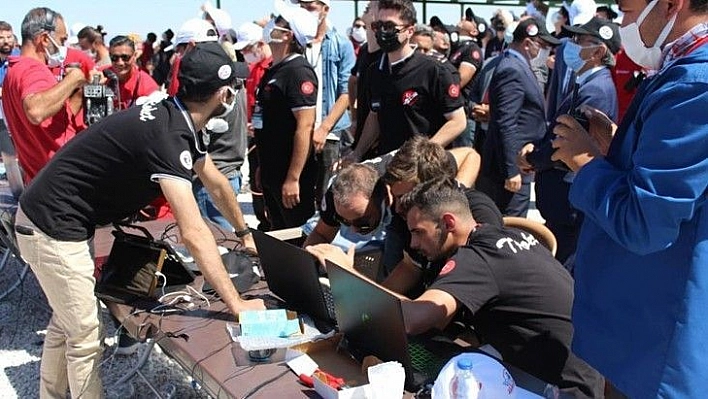 Teknofest'te Elazığ takımı Gökruh-Troket'ten önemli atış