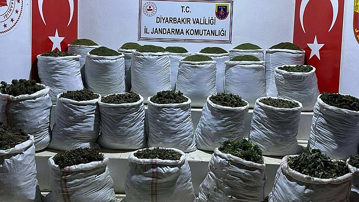 Terörün Finans Kaynağına Darbe: 783 Kilo Esrar Ele Geçirildi