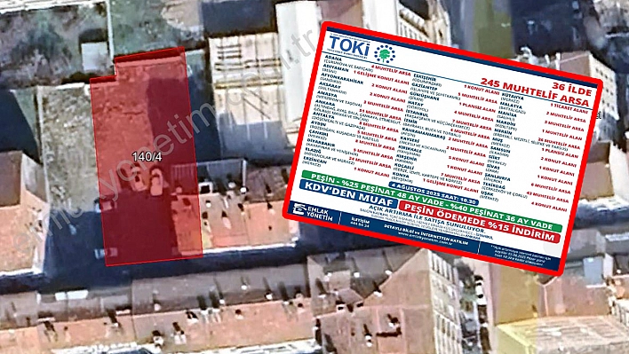 TOKİ'den Elazığ'a büyük fırsat! 24 arsa açık artırmaya çıkıyor