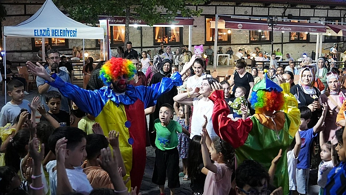 Toplumun her kesimi, Elazığ Belediyesi yaz etkinliklerinde buluştu