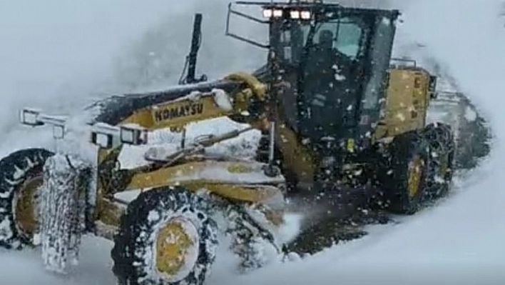 Tunceli'de 107 köy yolu ulaşıma kapandı