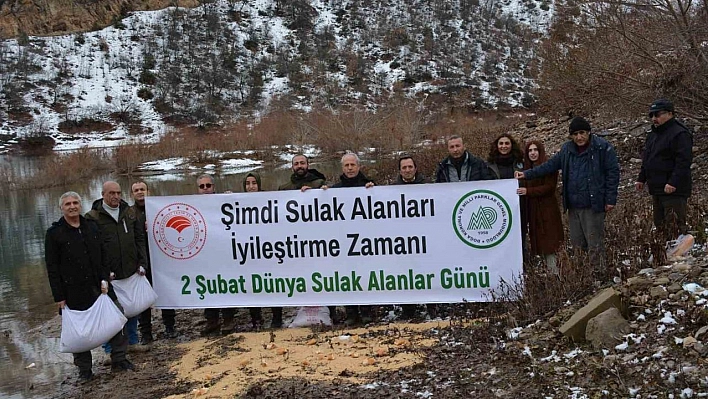 Tunceli'de 2 Şubat Dünya Sulak Alanlar Günü etkinliği