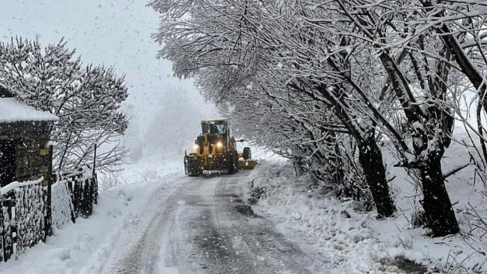 Tunceli'de 222 köy yolu ulaşıma kapalı