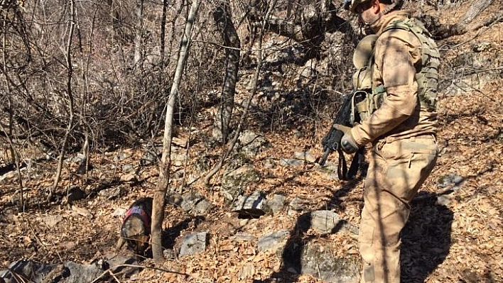 Tunceli'de Eren-7 Mercan-Munzur operasyonunda 2 sığınak imha edildi