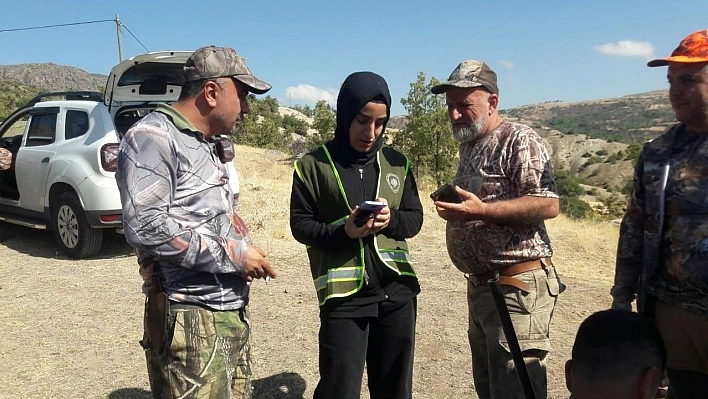 Tunceli'de kara avcılığı kanununa uymayan 3 kişiye ceza