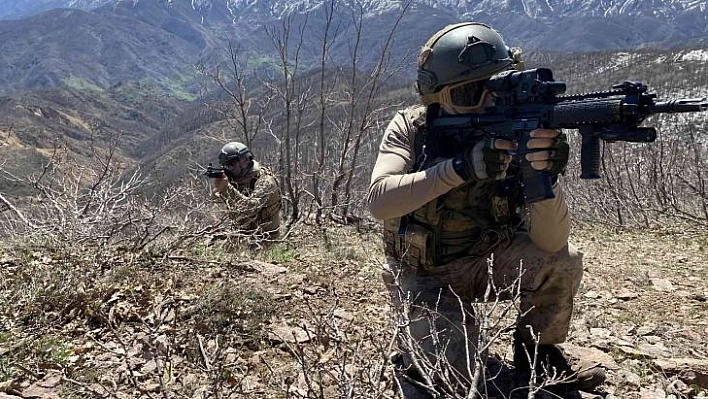 Tunceli'de Şubat ayında başlayan Eren-7 (Mercan-Munzur) operasyonu sürüyor