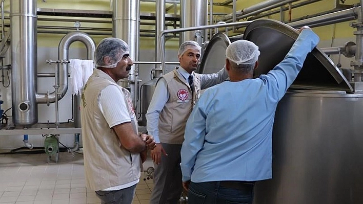 Tunceli'de süt ürünleri üretim tesisi incelendi