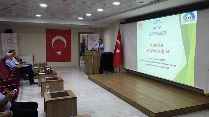 Tunceli'de tarımsal üretimde dijitalleşme ve kaynak verimliliği semineri