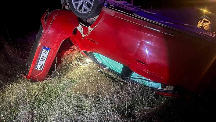 Elazığ-Tunceli karayolunda trafik kazası: 1 ölü