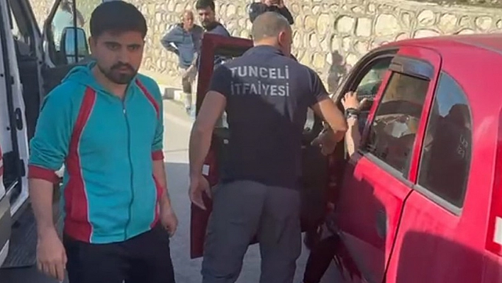 Tunceli'de trafik kazası: 3 yaralı