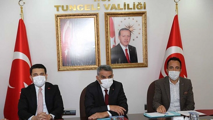 Tunceli'de üniversite güvenlik ve koordinasyon toplantısı gerçekleştirildi