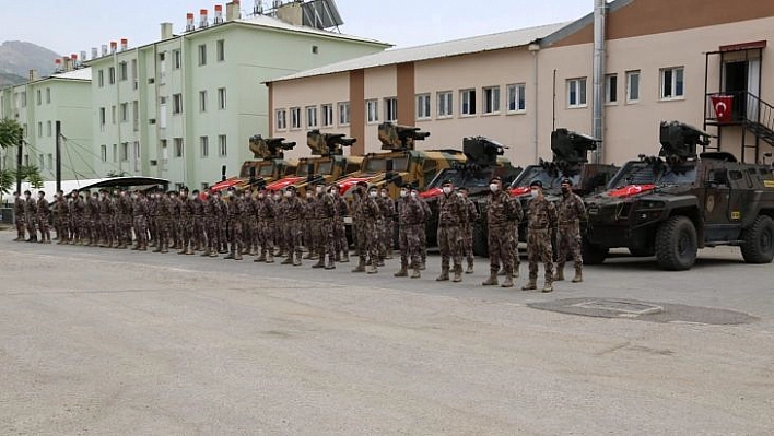 Tunceli'den PÖH'ler dualarla Suriye'ye uğurlandı