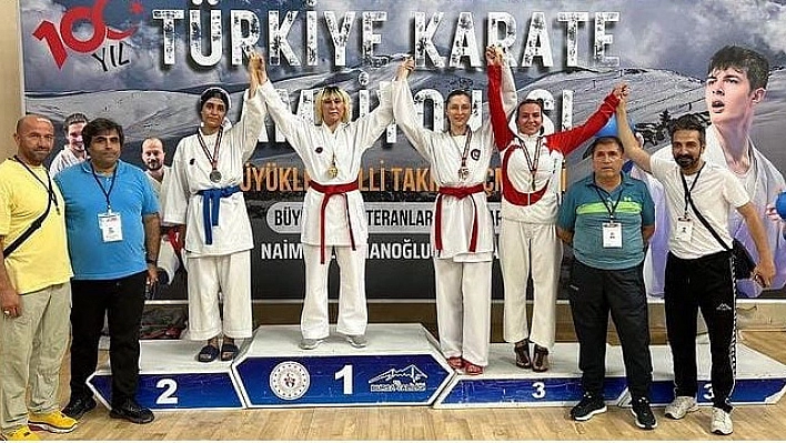 Tunceli'nin ilk kadın karate şampiyonu, 18 yıl sonra yeniden Türkiye şampiyonu