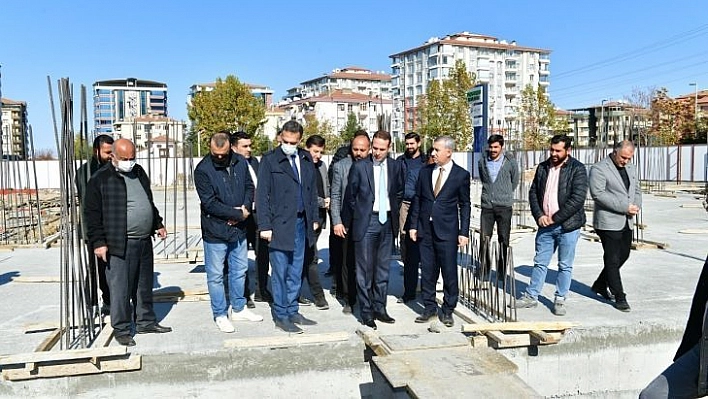 Turgut Özal Mahallesi kentsel dönüşüm proje alanında çalışmalar yoğunlaştı