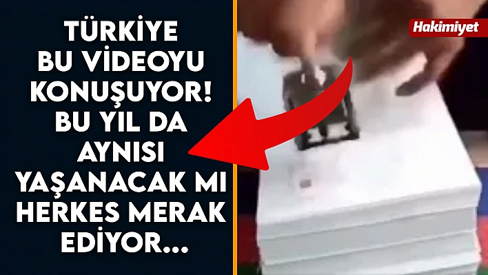 Türkiye bu videoyu konuşuyor! Bu yıl da aynısı yaşanacak mı herkes bunu merak ediyor...