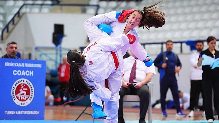 Türkiye karate şampiyonası Elazığ'da başladı