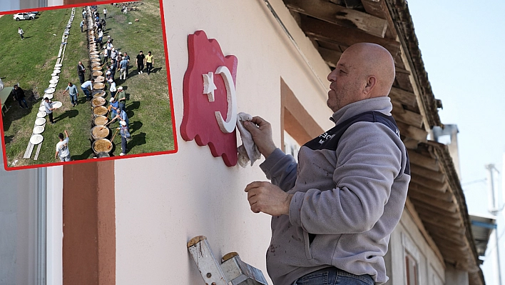 Türkiye'ye Örnek Olacak Muhtardan Görülmemiş Köy Hayrı