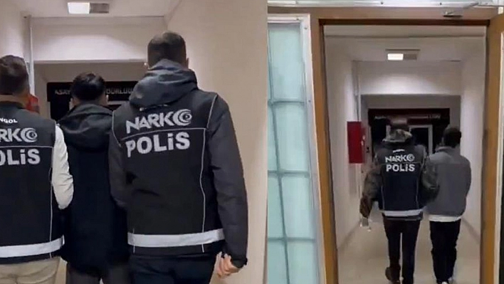 Uyuşturucuyla mücadele operasyonunda 2 şüpheli tutuklandı