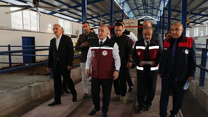 Vali Hatipoğlu'ndan Elazığ Besi OTB'ye ziyaret