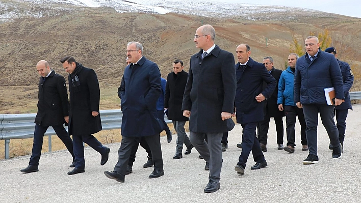 Vali Toraman, Hazarbaba Kayak Merkezi'nde İnceleme Yaptı