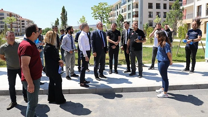 Vali Toraman Kentsel Dönüşüm Alanlarında İncelemelerde Bulundu