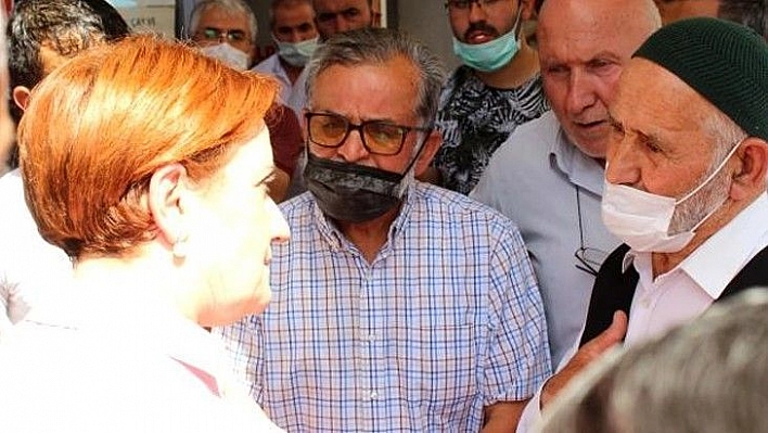 Vatandaşla tartışan Akşener küplere bindi: Hakkımı helal etmiyorum, haram olsun hepinize