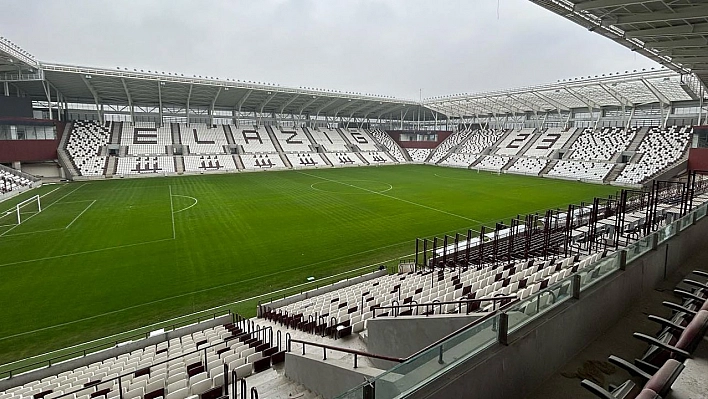 Yeni Elazığ Atatürk Stadyumu kapılarını açıyor