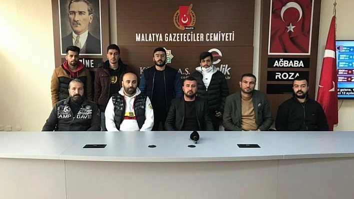 Yeni Malatyaspor taraftarlarından takıma tepki