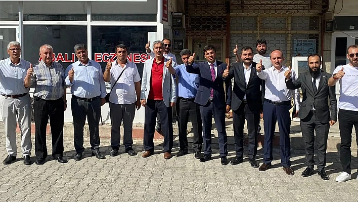 Yeniden Refah Partisi Elazığ İl Teşkilatı, Arıcak, Erimli ve Alacakaya'yı Ziyaret Etti