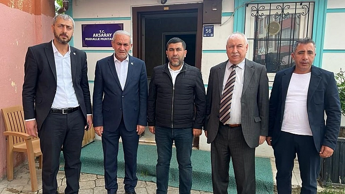 Yeniden Refah Partisi İl Başkanı Ömer Ateş seçim çalışmalarını sürdürüyor