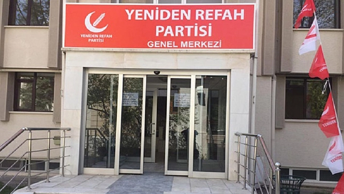 Yeniden Refah Partisi'ne Elazığ'dan 18 Başvuru