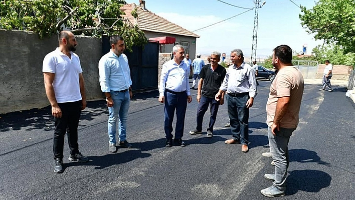 Yeşilyurt Gedik'e sıcak asfalt