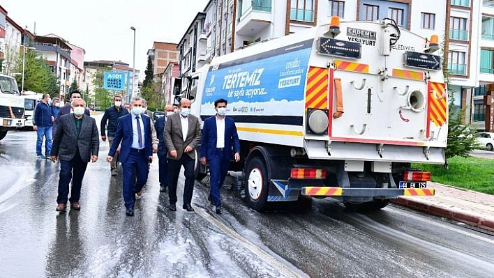 Yeşilyurt'ta korona tedbirleri artırıldı