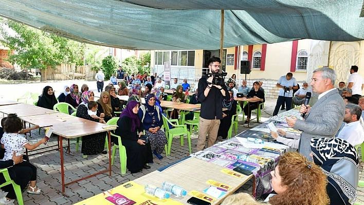 Yeşilyurt'ta söz kadınlarda