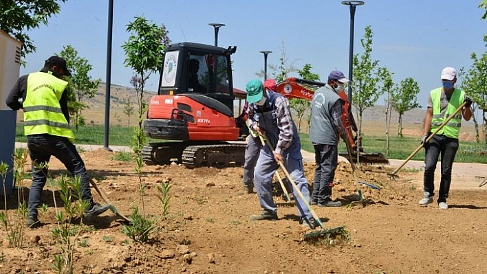 Yeşilyurt'ta yeşillendirme hizmetleri hız kazandı