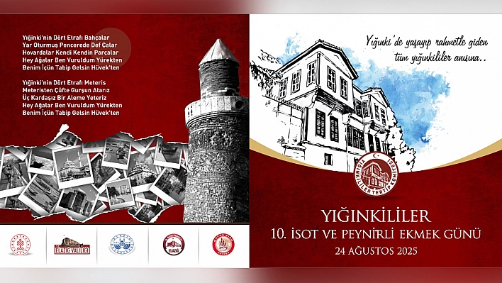 Yığınkililer 10. İsot ve Peynirli Ekmek Günü düzenlenecek