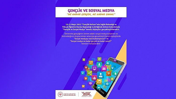 Yurt genelinde 'Gençlik ve Sosyal Medya' söyleşileri düzenlenecek