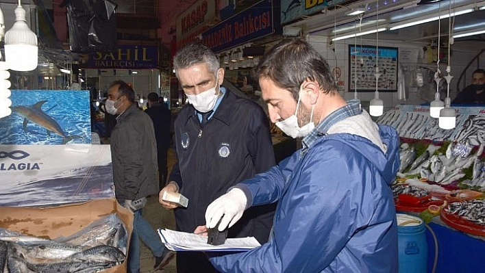 Zabıtadan balık denetimi