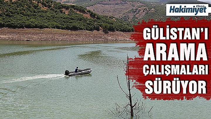 Kayıp Gülistan'ı arama çalışmaları sürüyor