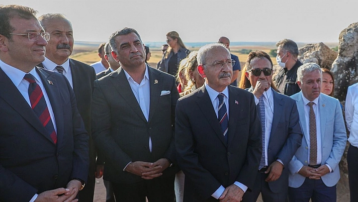 CHP Genel Başkanı Kılıçdaroğlu ve Milletvekili Erol Hacıbektaş'ta