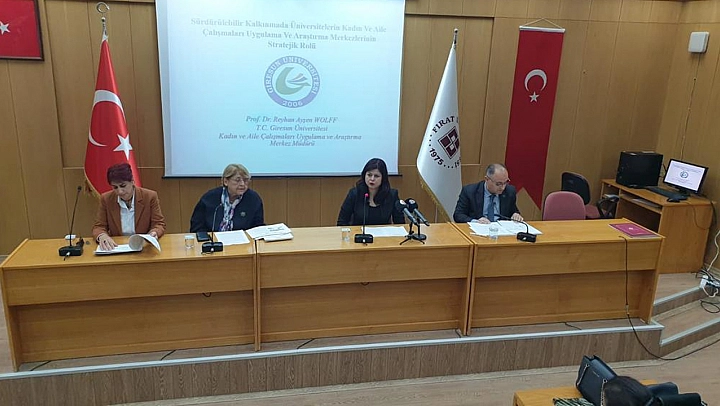 Cumhuriyetimizin 100.Yılında Kadınlarımız Konulu Panel Fırat Üniversitesi Ev Sahipliğinde Gerçekleşti
