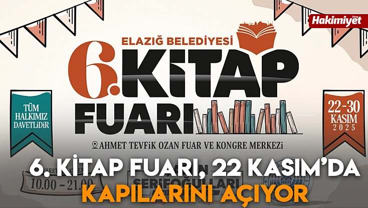 6. Kitap Fuarı, 22 Kasım’da kapılarını açıyor