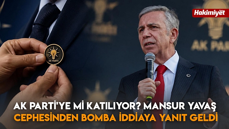 AK Parti'ye mi katılıyor? Mansur Yavaş cephesinden bomba iddiaya yanıt geldi