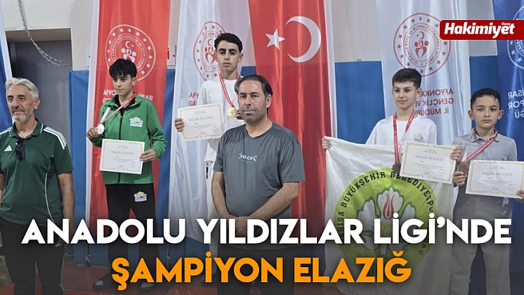 Anadolu Yıldızlar Ligi’nde Şampiyon Elazığ