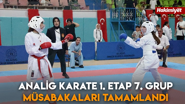ANALİG Karate 1. Etap 7. Grup Müsabakaları tamamlandı