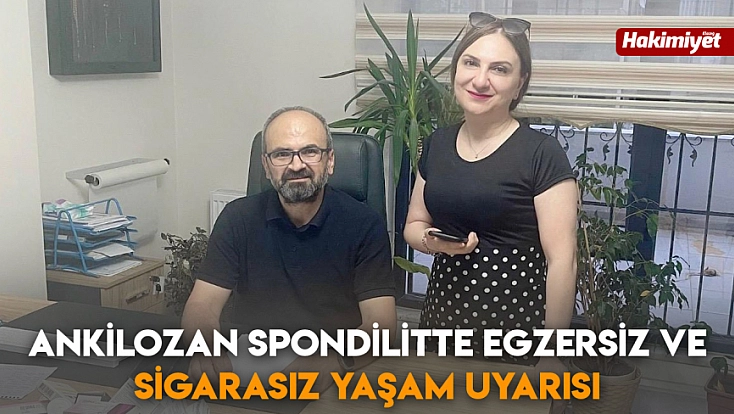 Ankilozan Spondilitte egzersiz ve sigarasız yaşam uyarısı