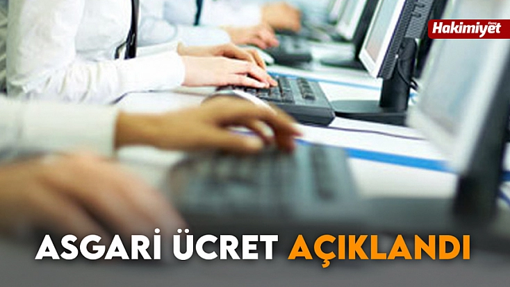 Asgari ücret açıklandı