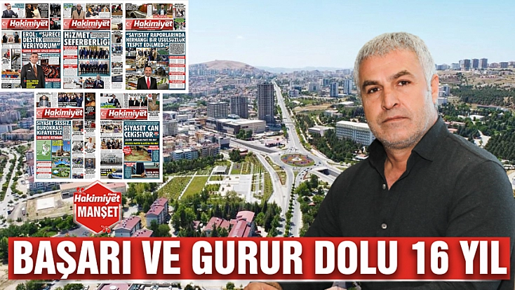 Başarı ve gurur dolu 16 yıl