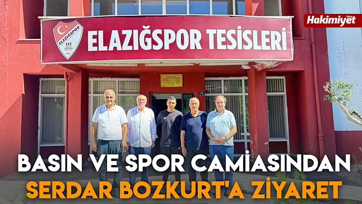 Basın ve Spor Camiasından Serdar Bozkurt'a ziyaret